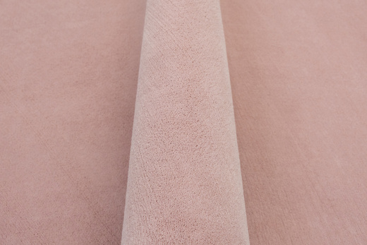 Dywan Plush Rosa Antypoślizgowy Pudrowy Róż Rabbit