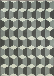 Dywan LUNA 503757/89911 cubes grey