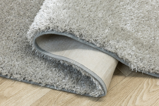 Wykładzina Luksusowa Shaggy Silky 72 Srebrzysty Szary szerokość 4 m