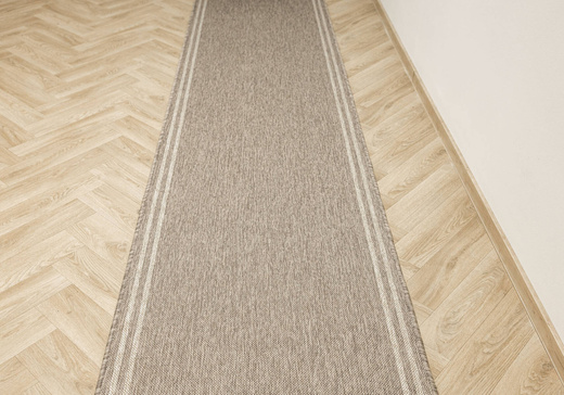 Antypoślizgowy Chodnik Scandigel 5725/UT Beż Krem Pasy szerokość 80 cm