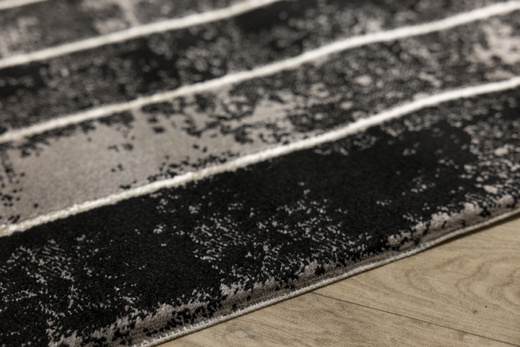 Dywan Kashmir KR158S BlackK/Gold Czarny Złoty Geometria