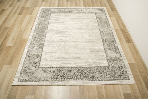Dywan Garda P024B Gray Szary Krem Ornamentowy
