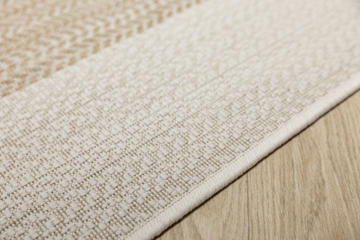 Dywan Dwustronny Sznurkowy Brussels 205830/10820 Jute Outdoor Ramki Beż Krem