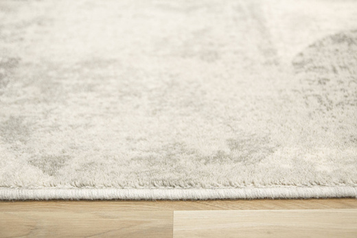 Wełniany Dywan Isfahan-M Fris Popielaty Wełna Geometryczny