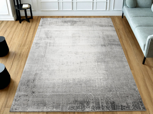 Dywan Nantes NT019G Grey/Grey Szary Krem Ornament Beton