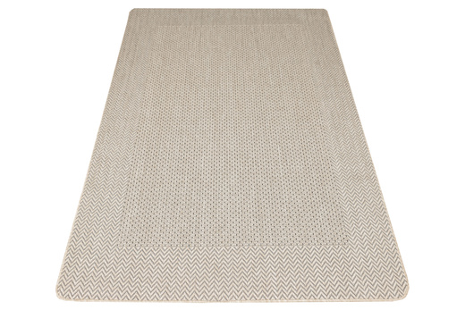 Dywan Antypoślizgowy Sznurkowy Flex 19242/P01 Beż Krem Jodełka