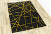 Dywan FESTIVAL 2731A yellow/black