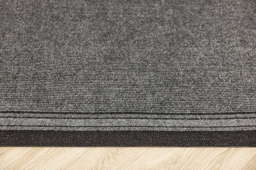 Chodnik Podgumowany Igłowany Sydney 25 Szary szerokość 80 cm