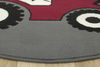 Okrągły Dywan Luna Kids 534457/51915 CzerwonyTraktor 