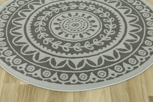 Okrągły Dywan Luna 503786/89944 mouse szary