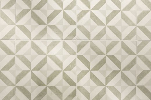 Wykładzina PCV Feelings Winslow 501 Mozaika Zieleń Krem szerokość 1,5 m