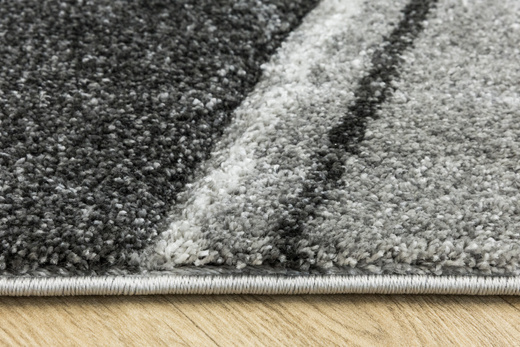 Dywan Kandy N402A m.grey/antraci Fale Abstrakcja Szary Grafit Fryz