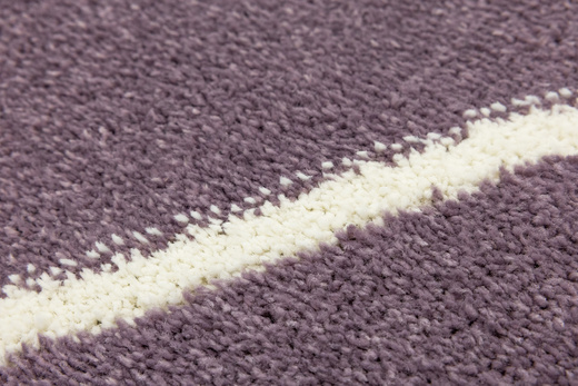 Dywan Dziecięcy Lima C877B lila/cream Fiolet Krem Trójkąty