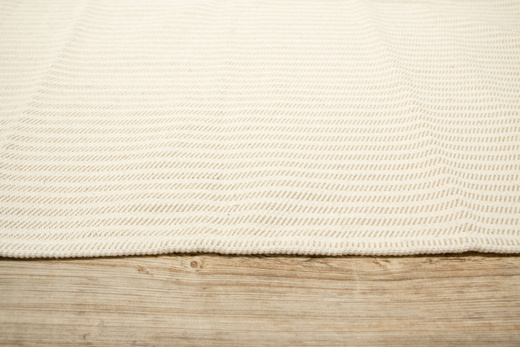 Dywanik Chodniczek Lea Paski Beż 506116 Bawełna Juta