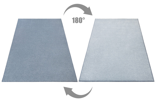 Wykładzina Galaxy 81 Jasny Niebieski na filcu szerokość 4 m