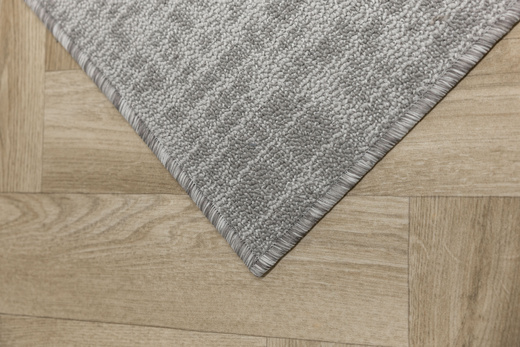 Wykładzina Pętelkowa Traffic 71 Szary Kratka Melanż szerokość 4 m