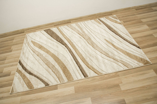 Dywan Amelia C012A cream/beige Beż Brąz Fale