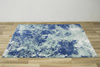 Dywan Victoria 9142A blue/d.blue Abstrakcyjny Ocean Granatowy Turkusowy Kremowy