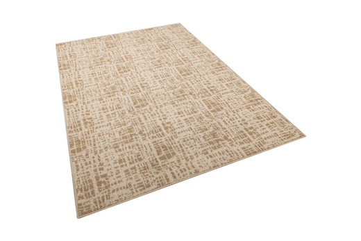 Dywan Pętelkowy Traffic 68 Beige Brąz Beż Kratka Melanż