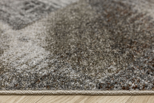 Chodnik Ponte N858A Beige Szary Brąz Romby szerokość 80 cm