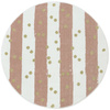 Okrągły Dywan Lima M044A cream/rose Róż Krem Zloty Paski