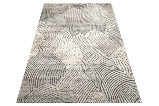 Dywan Matara P180A sp.antra/m.bei Beż Szary Kaszmir Linie Tynk
