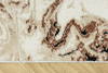 Dywan Bosa K421A cream/somon Kremowy Miedziany Marmur