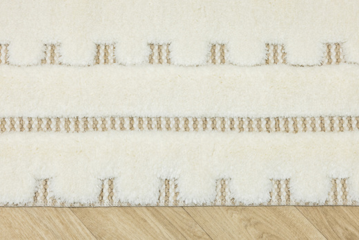 Dywan Shaggy Lula Soft IM41A Krem Beż Ramka