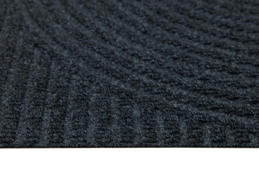 Wycieraczka Antypoślizgowa Tłoczona T-025 Grafit Półkola