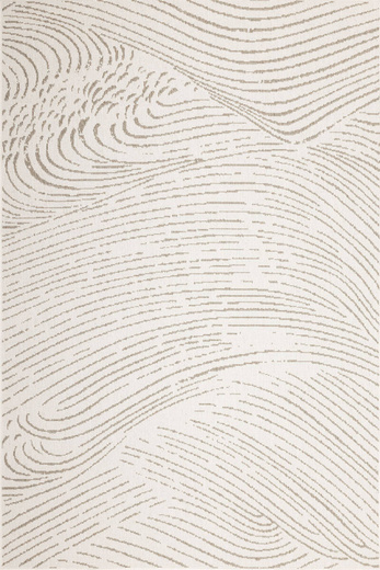 Dywan Dwustronny Sznurkowy Brussels 205784/10620 linen Jasny Beż Krem Liście Outdoor