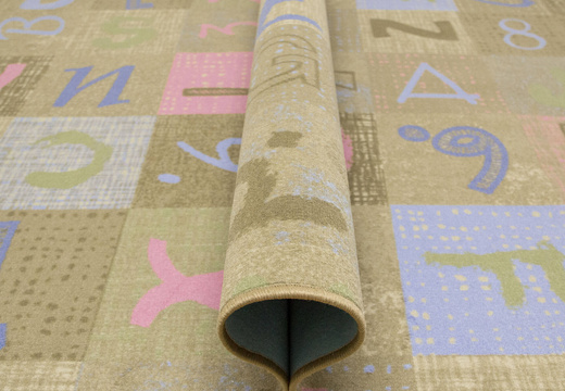 Dywan Blackboard 04 z Cfl-s1 Beż Róż