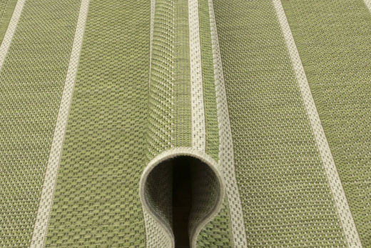 Dywan Sznurkowy Split 48118/461 Oliwkowy Zielony Beż Pasy