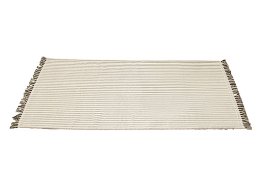 Dywanik Chodniczek Lea Paski Czarny 506119 Bawełna Juta