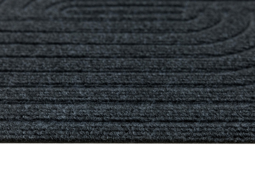 Wycieraczka Antypoślizgowa Tłoczona T-008 Grafit Geometria