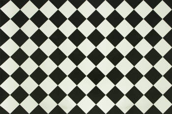 Wykładzina PCV Zebra York T99 szerokość 1,5 m Szachownica 