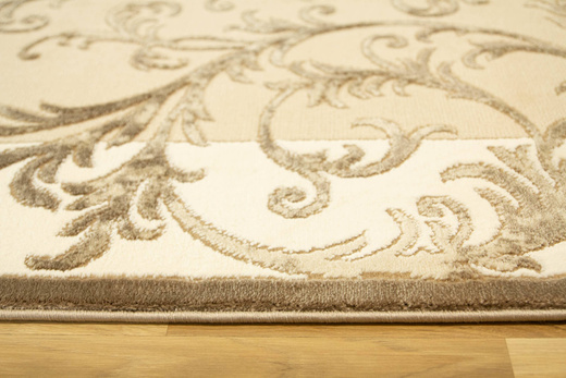 Dywan Galya K4084A brown/brown Brąz Beż Liście