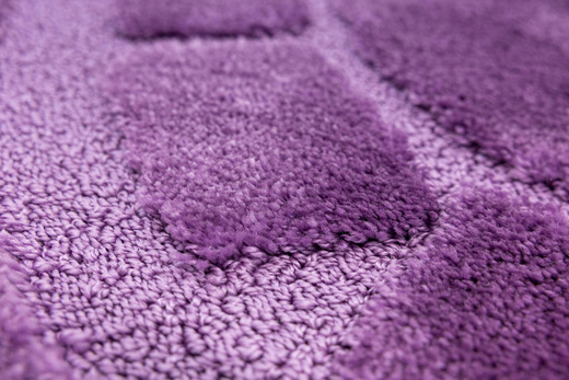 Dywanik Okrągły Łazienkowy Antypoślizgowy Ocean Fiolet