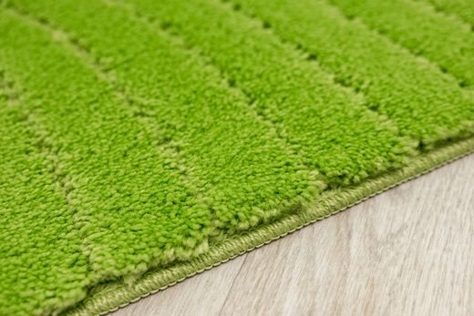 Dywanik Łazienkowy Antypoślizgowy Sara Green/Lime Jasny Zielony Fale