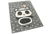  Dywan Dziecięcy Lima 9371A l.grey/rose Szary Róż Panda Indianin