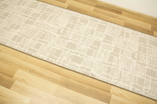 Dwustronny Sznurkowy Chodnik Brussels 205467/10210 Coffee Krem Beż szerokość 100 cm