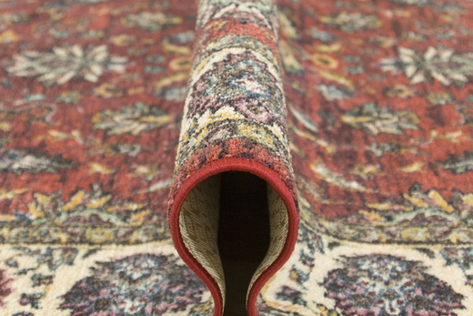 Dywan Hera Classic Red Pes HD Ornament Czerwony