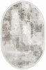 Owalny Dywan 167 d.vizion/gold OW Szary Krem Beż Marmur