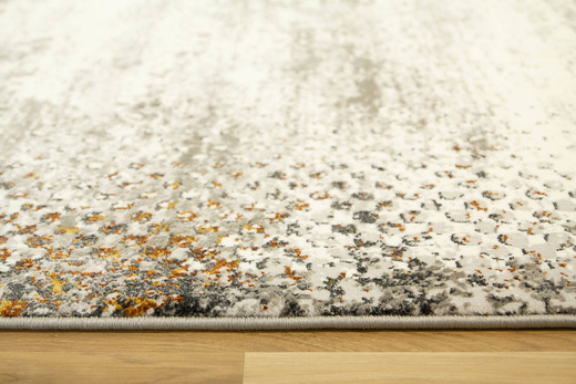 Dywan Merry 243 Multi Grey Srebrny Złoty Biały