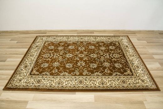 Dywan Super Rose 2338A brown/cream Ornament Brąz Beż Krem