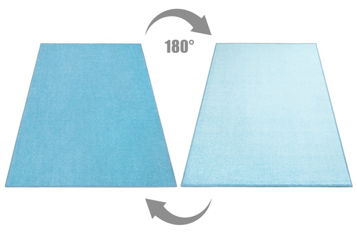 Wykładzina carousel 81 jasno niebieski szerokość 4 m