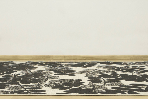 Dywan Sznurkowy Lejda 12504/951 Antracyt Beż Liście Akacji