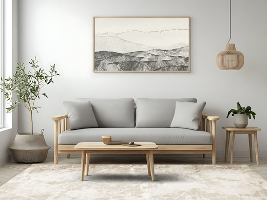 Dywan Illusion H026A cream HB/vizon Beż Krem Lśniący Marmur