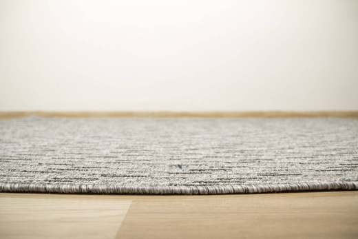 Wykładzina Pętelkowa Genewa 79 Szary Grafit Melanż Gruby Splot Prążki szerokość 4 m