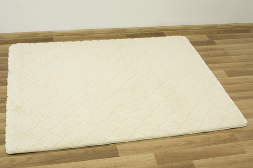 Dywan RABBIT 3D Cream Romby Pluszowy