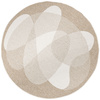 Okrągły Dwustronny Dywan Sznurkowy Brussels 205835/10820 Jute Beż Krem Koła Outdoor
